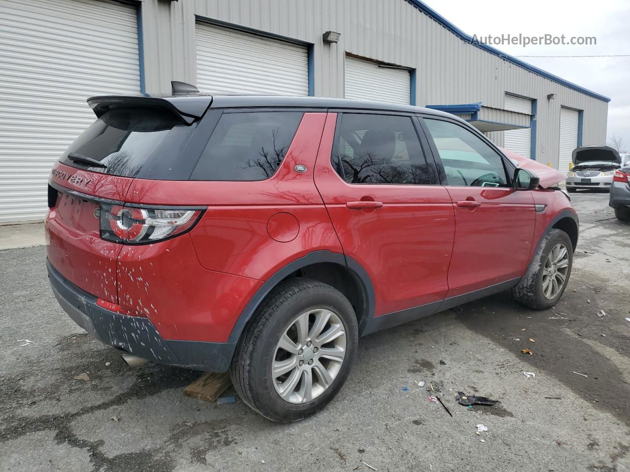 2019 Land Rover Discovery Sport Se Красный vin: SALCP2FX7KH785722