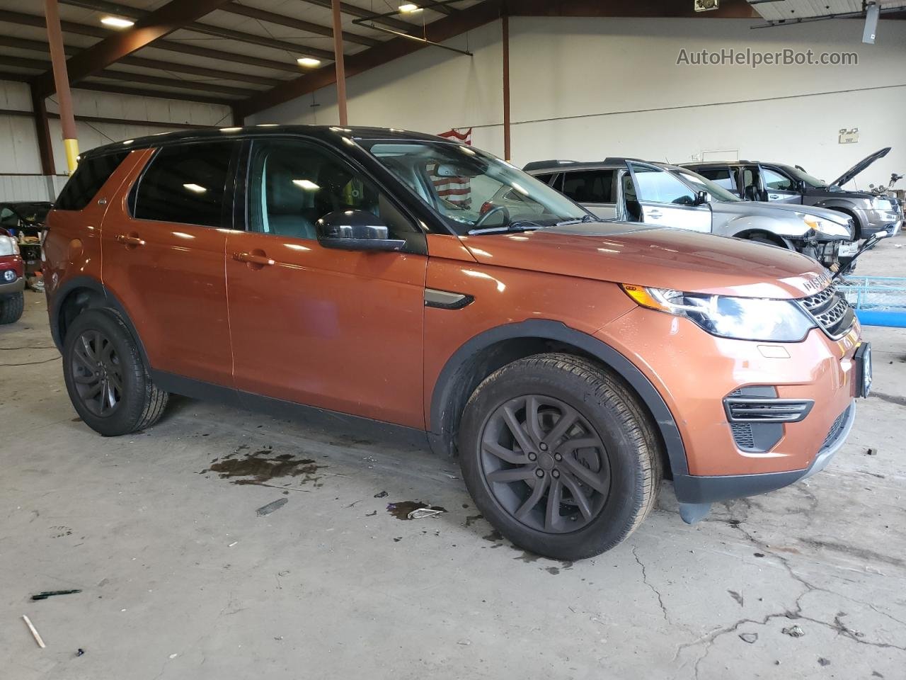 2019 Land Rover Discovery Sport Se Оранжевый vin: SALCP2FX7KH805659