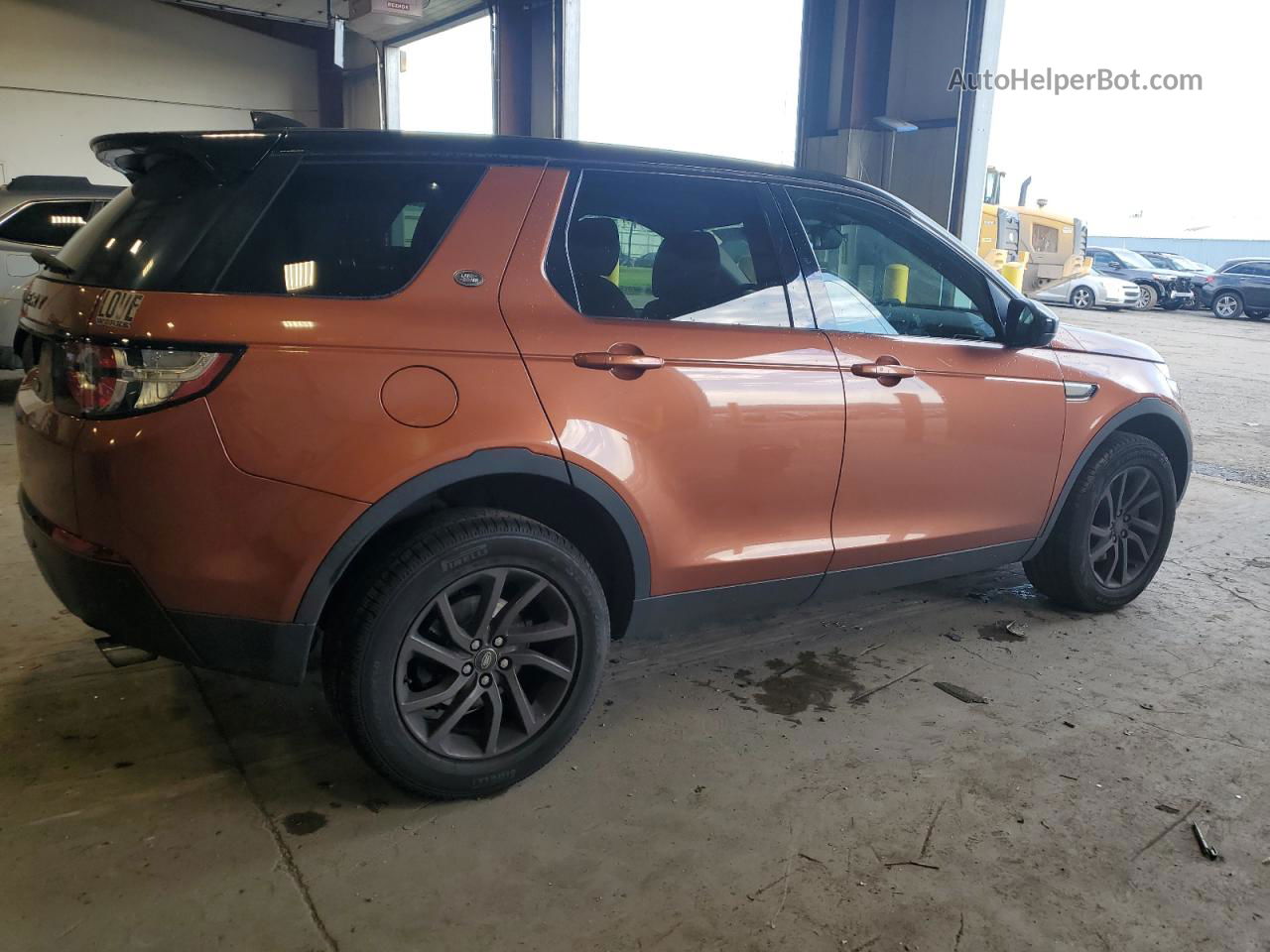 2019 Land Rover Discovery Sport Se Orange vin: SALCP2FX7KH805659