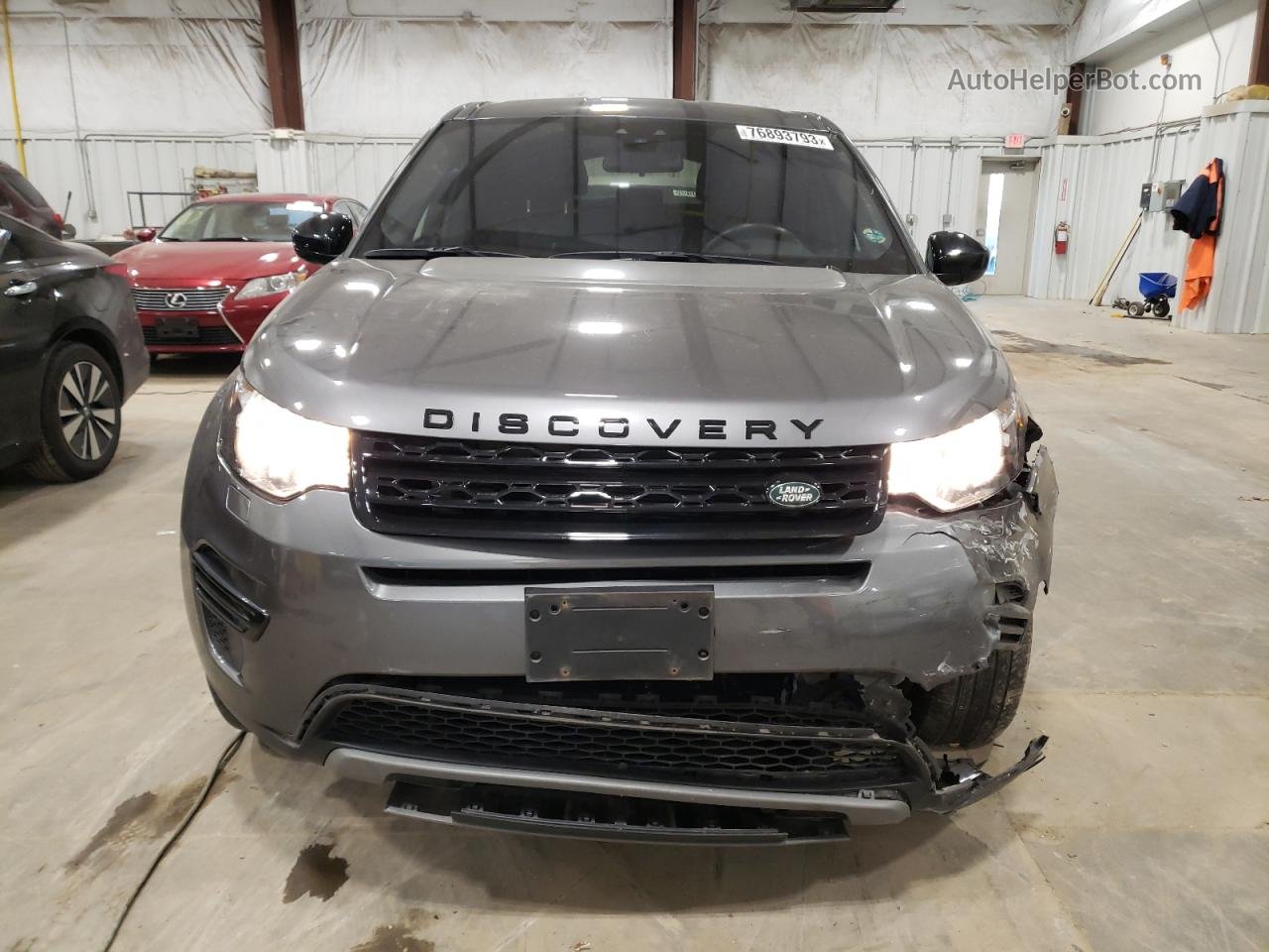 2019 Land Rover Discovery Sport Se Серый vin: SALCP2FX8KH787009