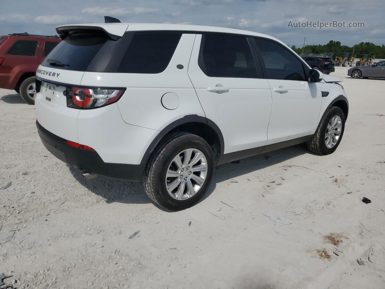 2019 Land Rover Discovery Sport Se Белый vin: SALCP2FX8KH801605