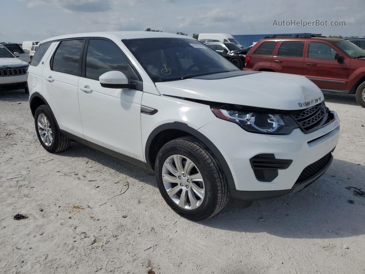 2019 Land Rover Discovery Sport Se White vin: SALCP2FX8KH801605