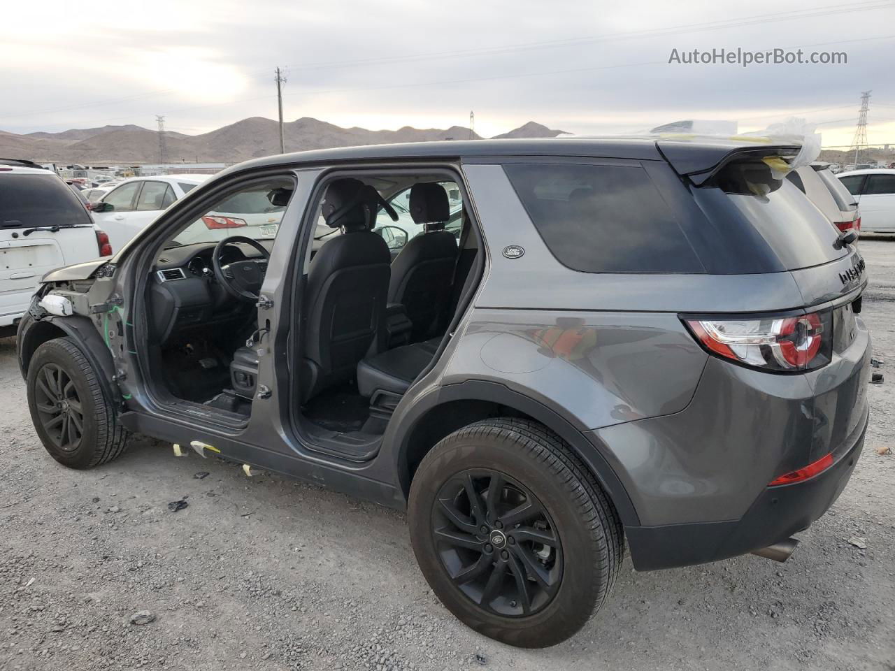 2019 Land Rover Discovery Sport Se Черный vin: SALCP2FX8KH824866