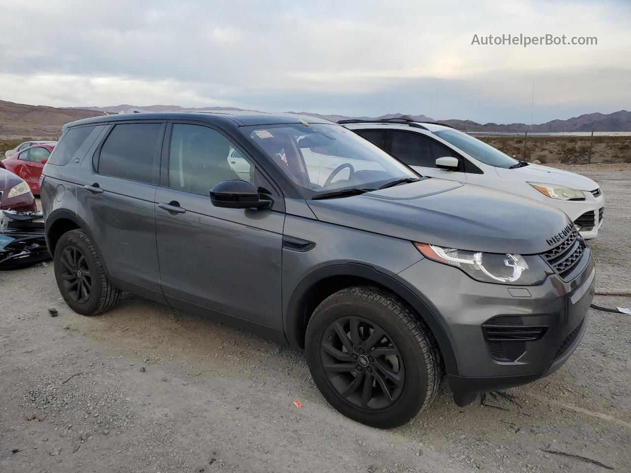 2019 Land Rover Discovery Sport Se Черный vin: SALCP2FX8KH824866