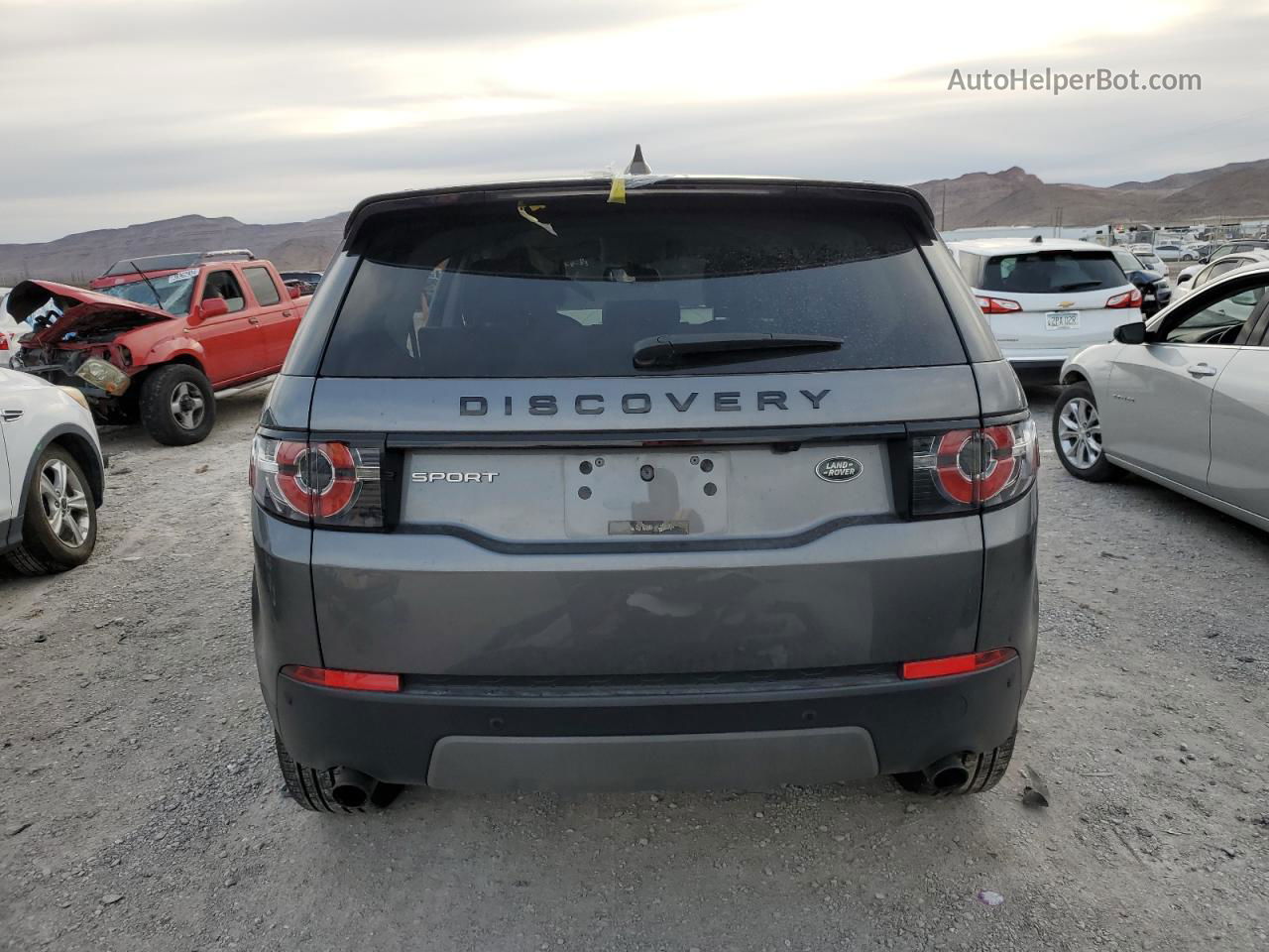 2019 Land Rover Discovery Sport Se Черный vin: SALCP2FX8KH824866