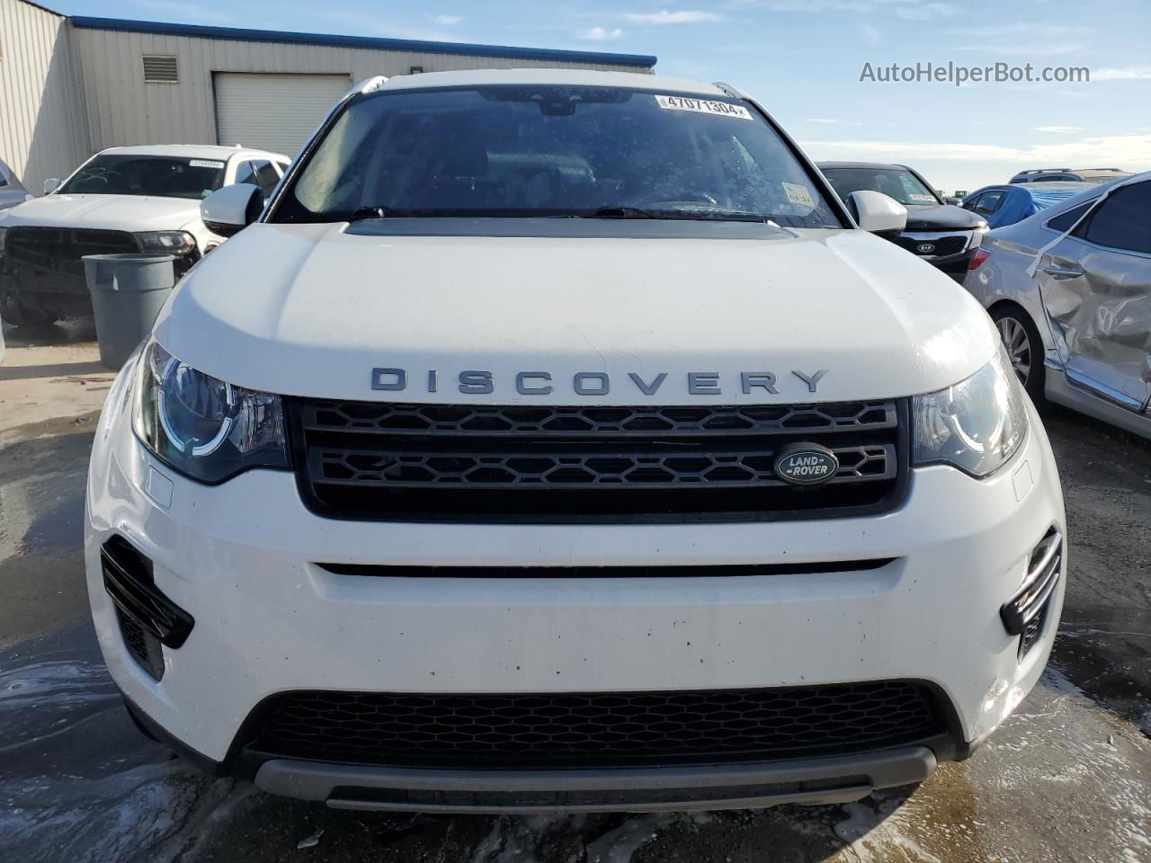 2019 Land Rover Discovery Sport Se White vin: SALCP2FX9KH786046