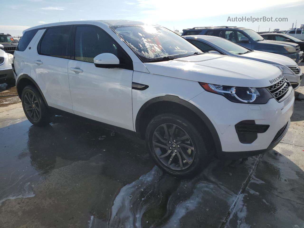 2019 Land Rover Discovery Sport Se White vin: SALCP2FX9KH786046