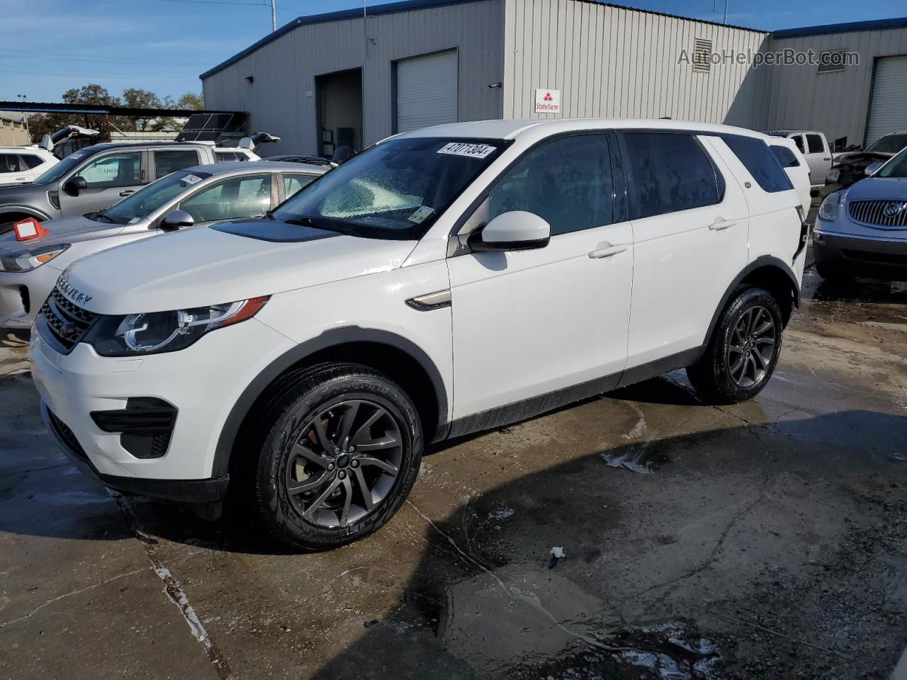 2019 Land Rover Discovery Sport Se White vin: SALCP2FX9KH786046