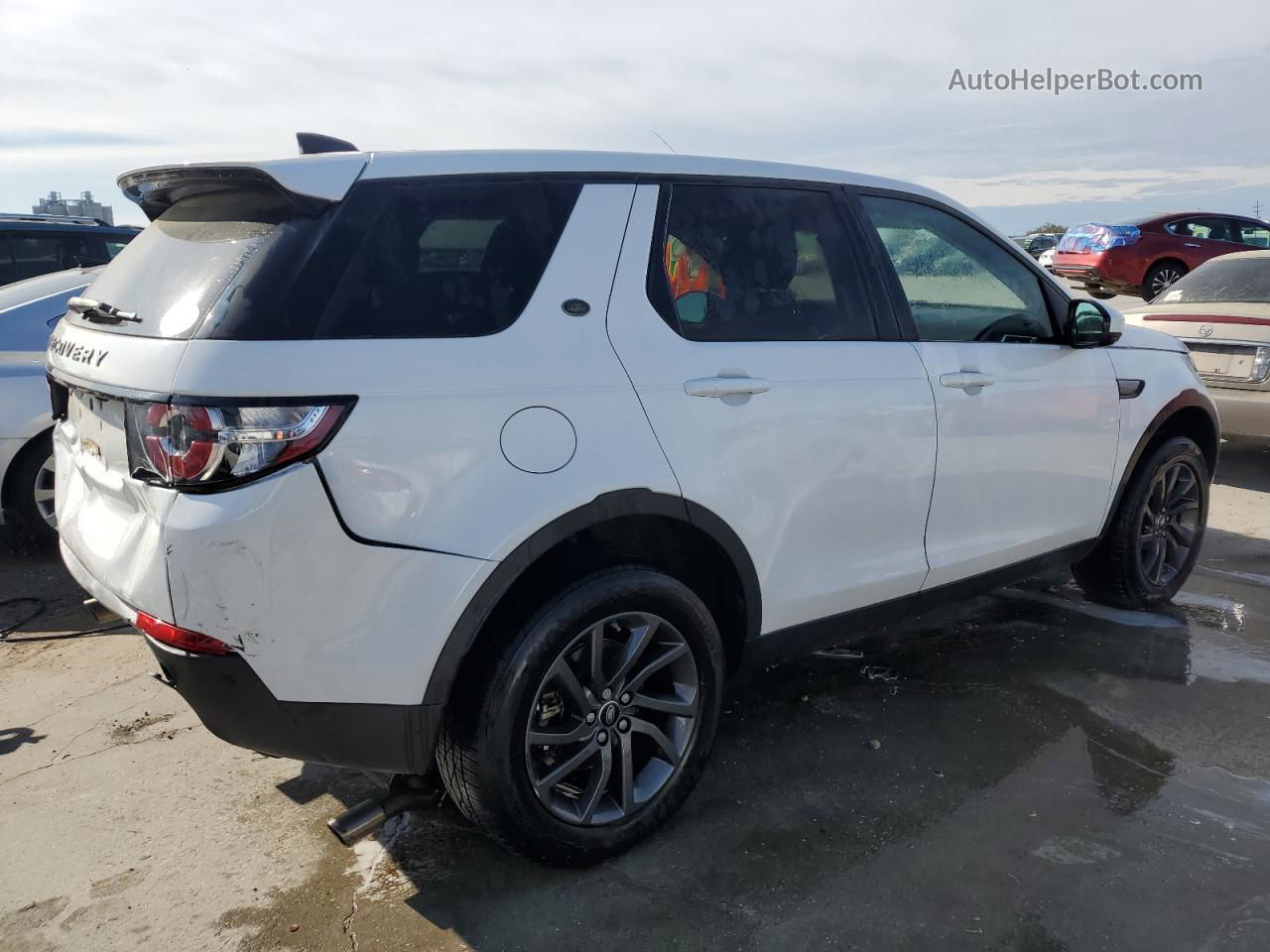 2019 Land Rover Discovery Sport Se White vin: SALCP2FX9KH786046