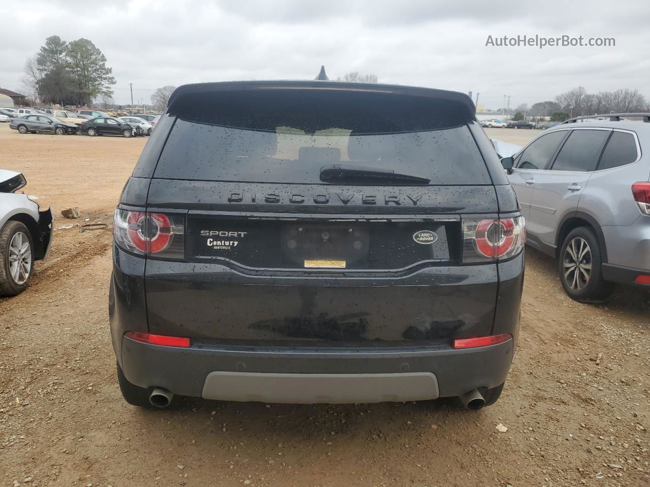 2019 Land Rover Discovery Sport Se Черный vin: SALCP2FX9KH814394