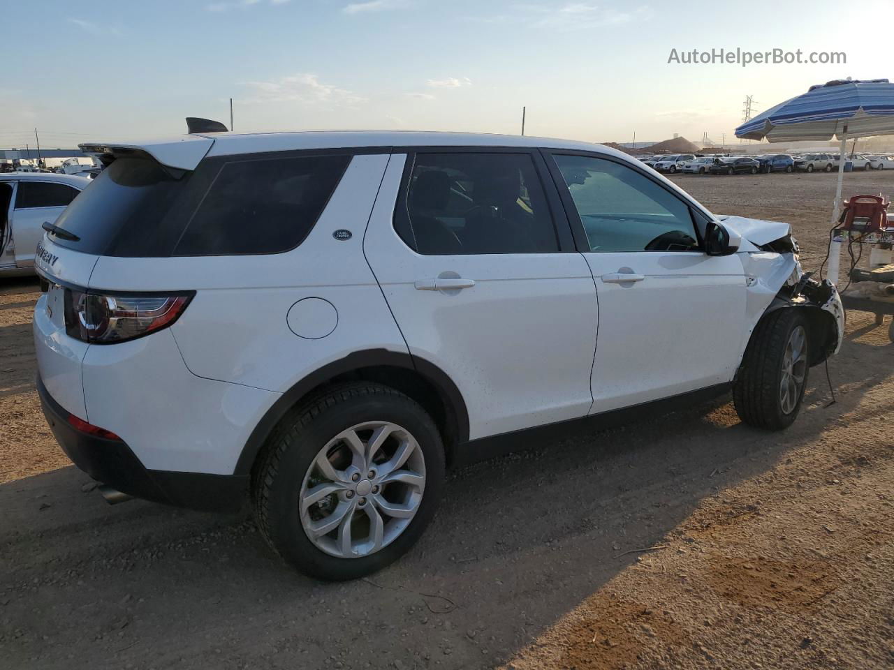 2019 Land Rover Discovery Sport Se White vin: SALCP2FX9KH829638