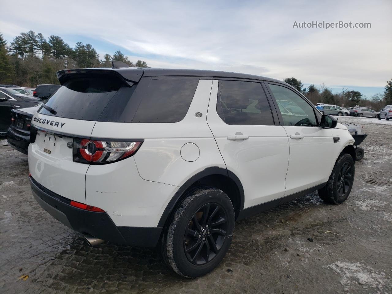 2019 Land Rover Discovery Sport Se White vin: SALCP2FXXKH808023