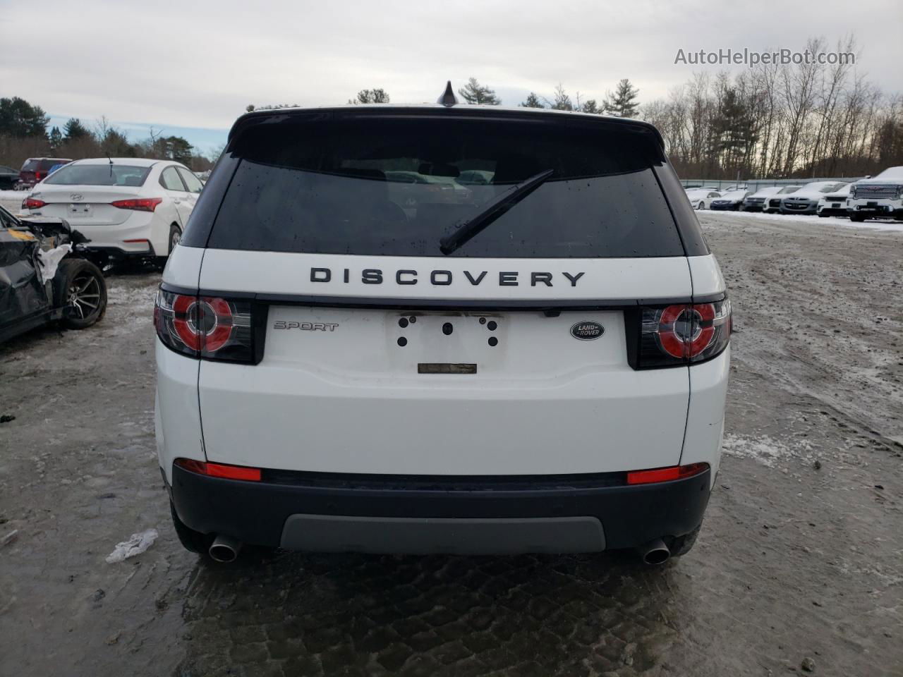 2019 Land Rover Discovery Sport Se White vin: SALCP2FXXKH808023