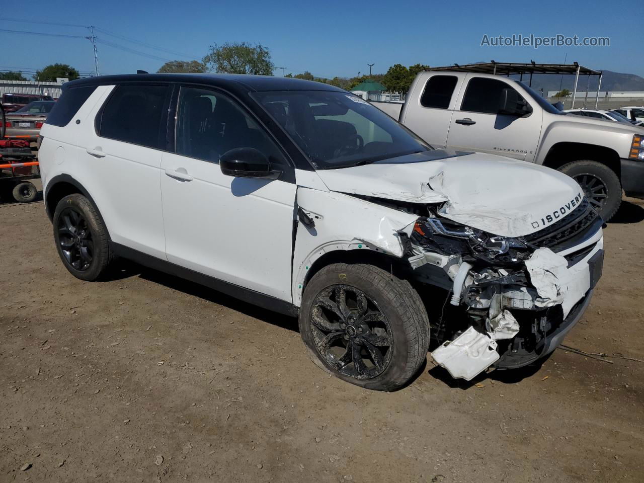 2019 Land Rover Discovery Sport Hse White vin: SALCR2FX0KH790836