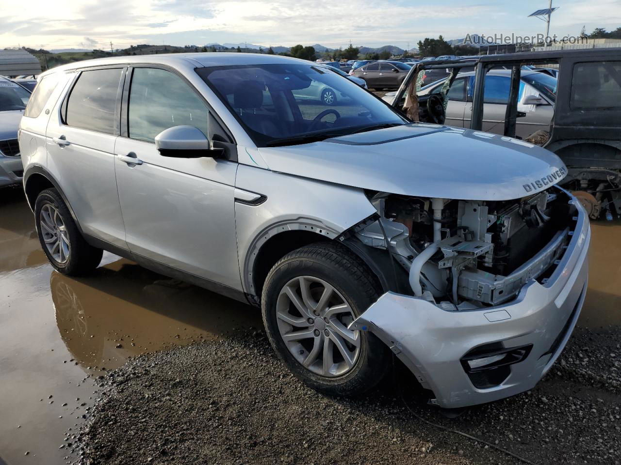 2019 Land Rover Discovery Sport Hse Silver vin: SALCR2FX0KH801608