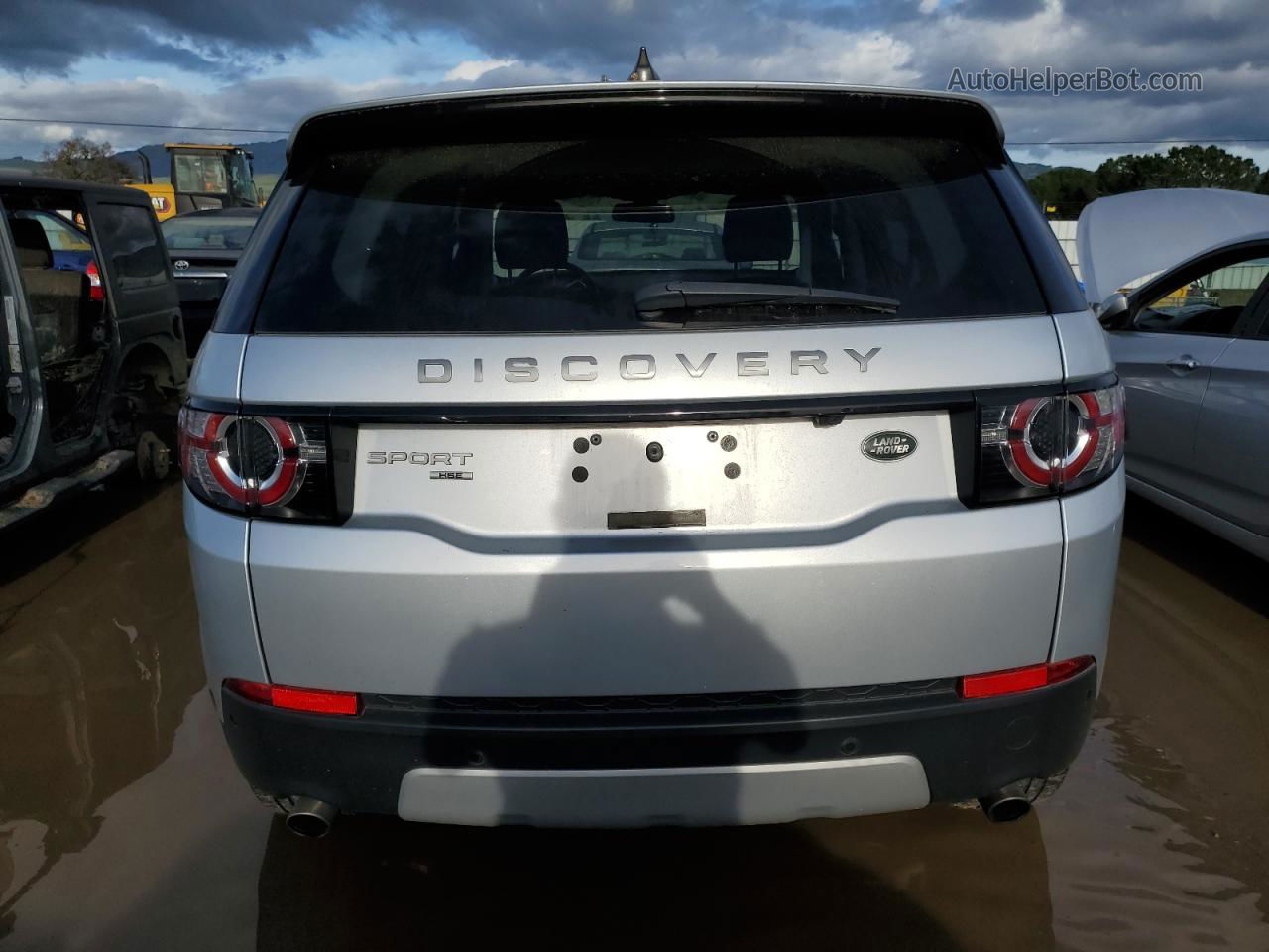 2019 Land Rover Discovery Sport Hse Silver vin: SALCR2FX0KH801608