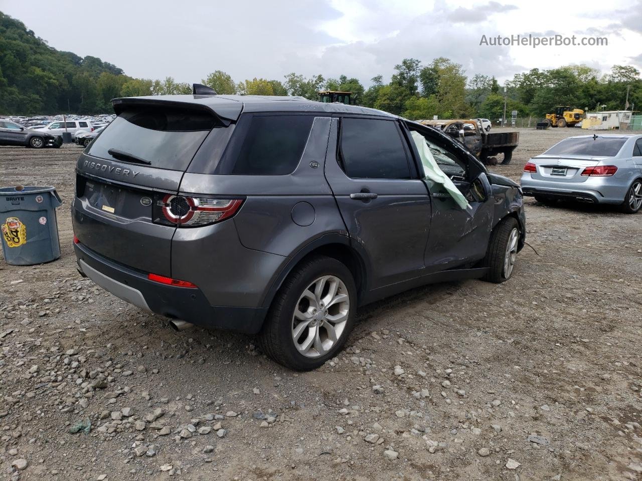 2019 Land Rover Discovery Sport Hse Gray vin: SALCR2FX0KH806579
