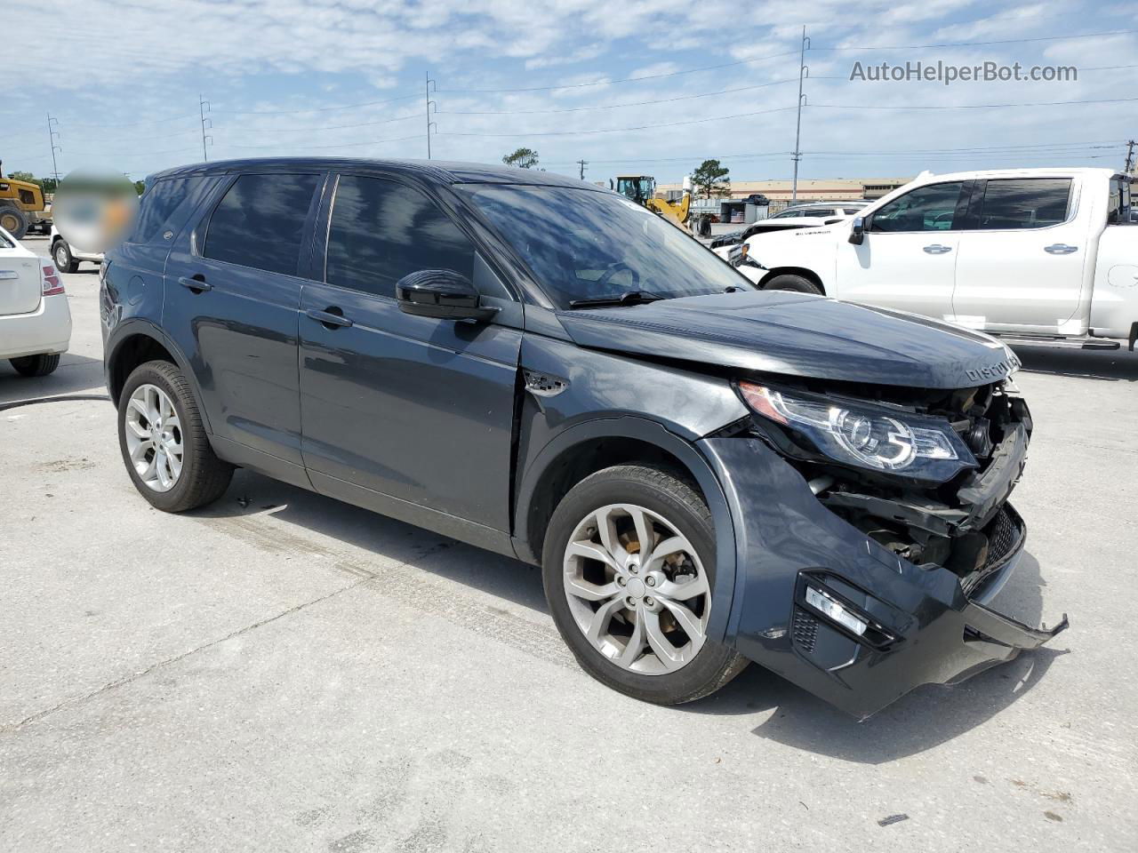 2019 Land Rover Discovery Sport Hse Gray vin: SALCR2FX1KH783149