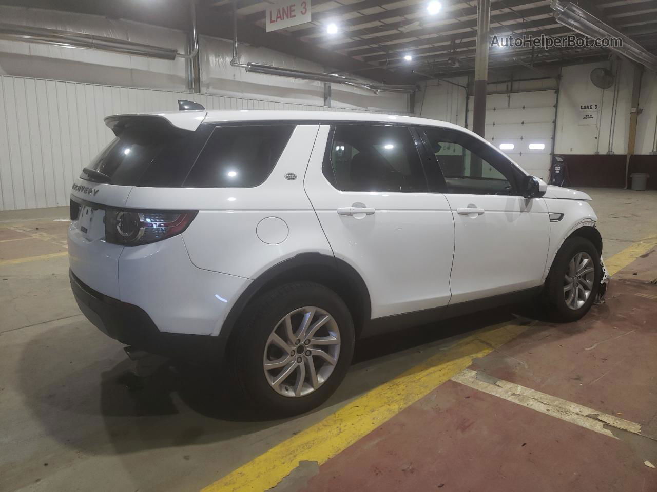 2019 Land Rover Discovery Sport Hse White vin: SALCR2FX1KH787105