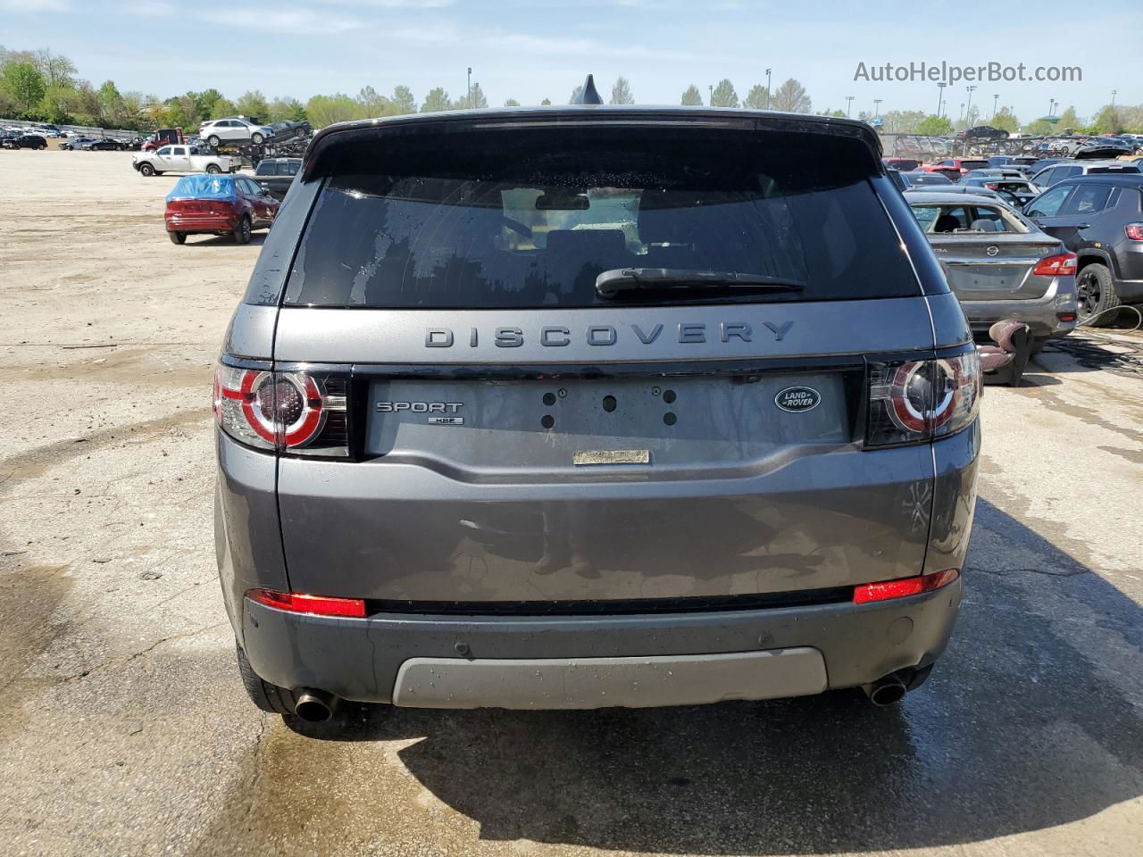 2019 Land Rover Discovery Sport Hse Угольный vin: SALCR2FX1KH820166