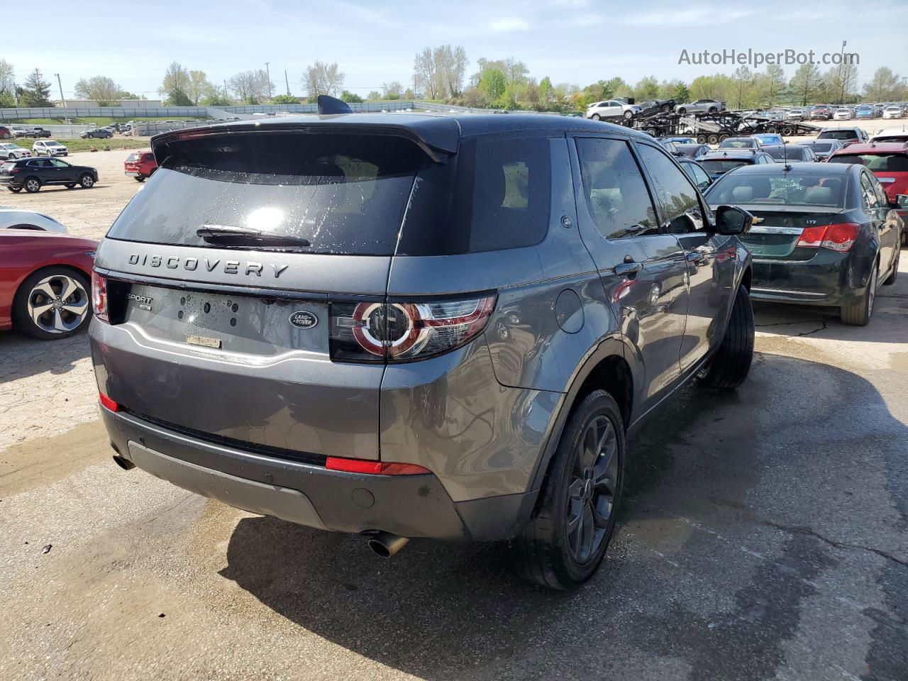 2019 Land Rover Discovery Sport Hse Угольный vin: SALCR2FX1KH820166