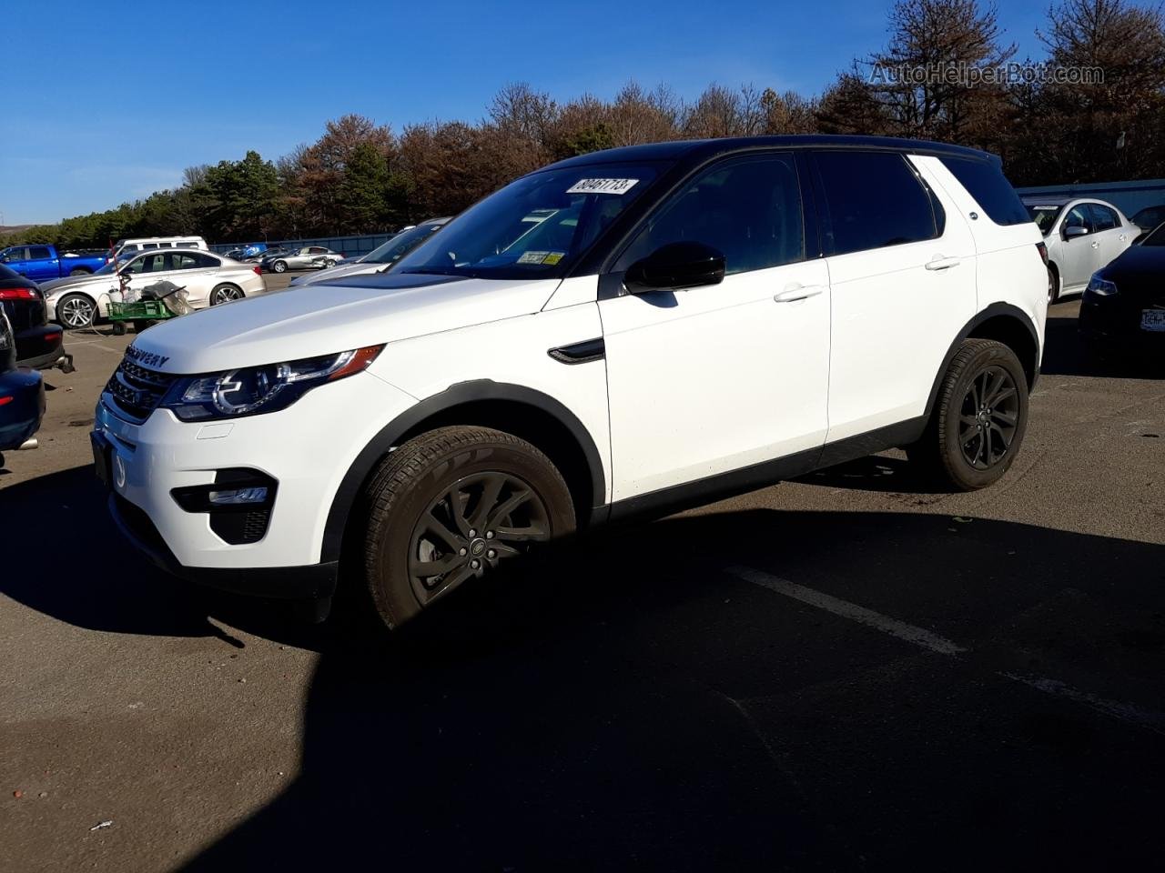 2019 Land Rover Discovery Sport Hse White vin: SALCR2FX2KH829331