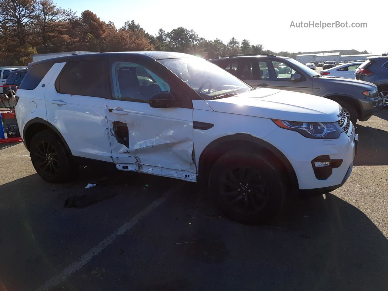 2019 Land Rover Discovery Sport Hse White vin: SALCR2FX2KH829331