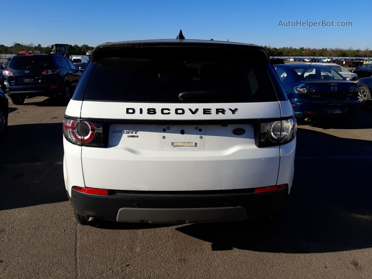 2019 Land Rover Discovery Sport Hse White vin: SALCR2FX2KH829331