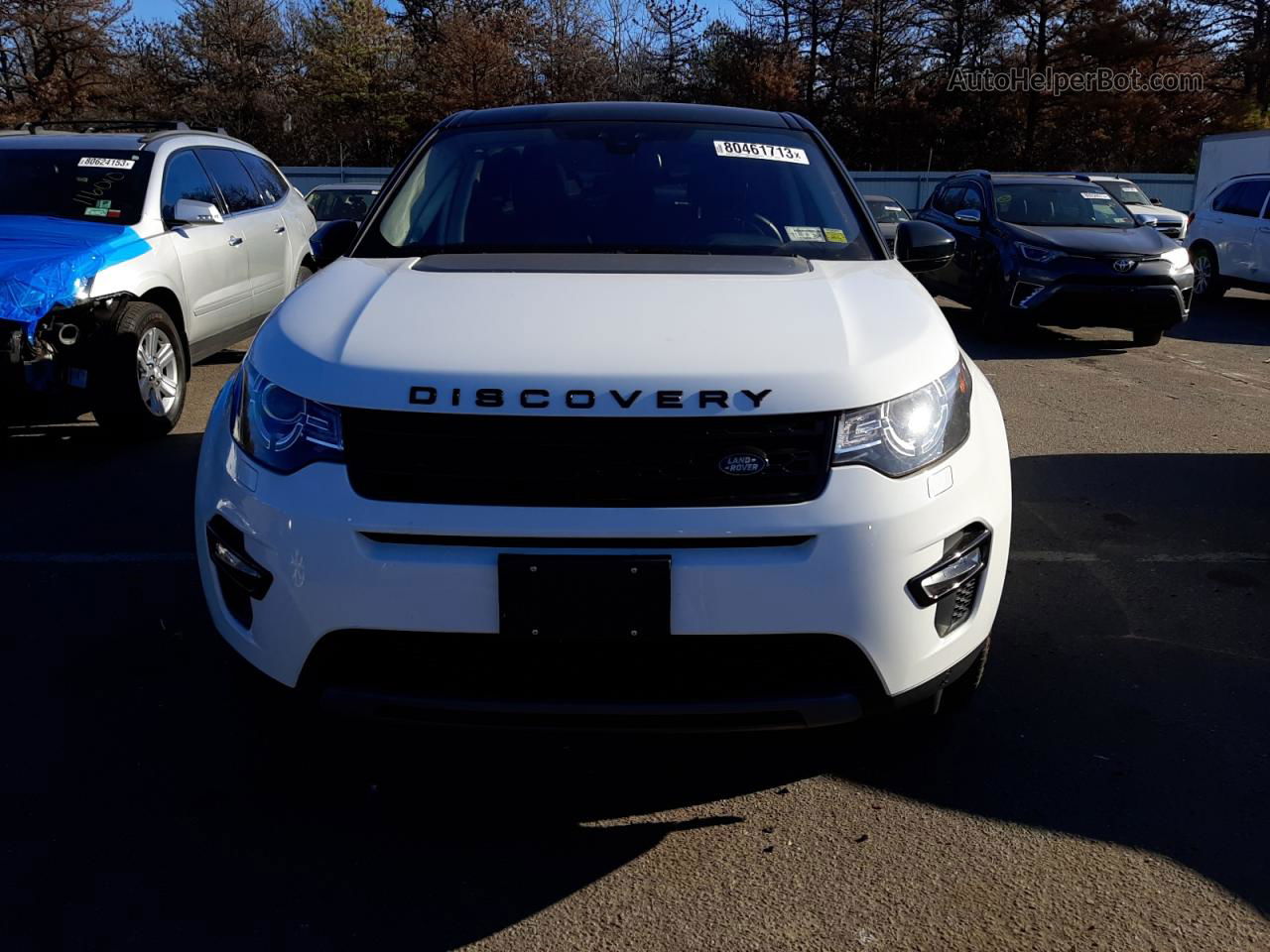 2019 Land Rover Discovery Sport Hse White vin: SALCR2FX2KH829331