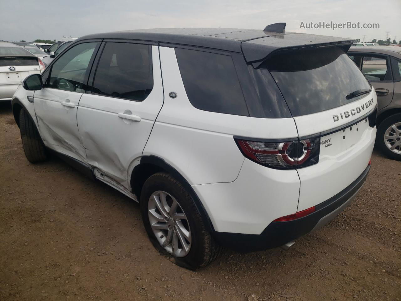 2019 Land Rover Discovery Sport Hse Белый vin: SALCR2FX3KH786022