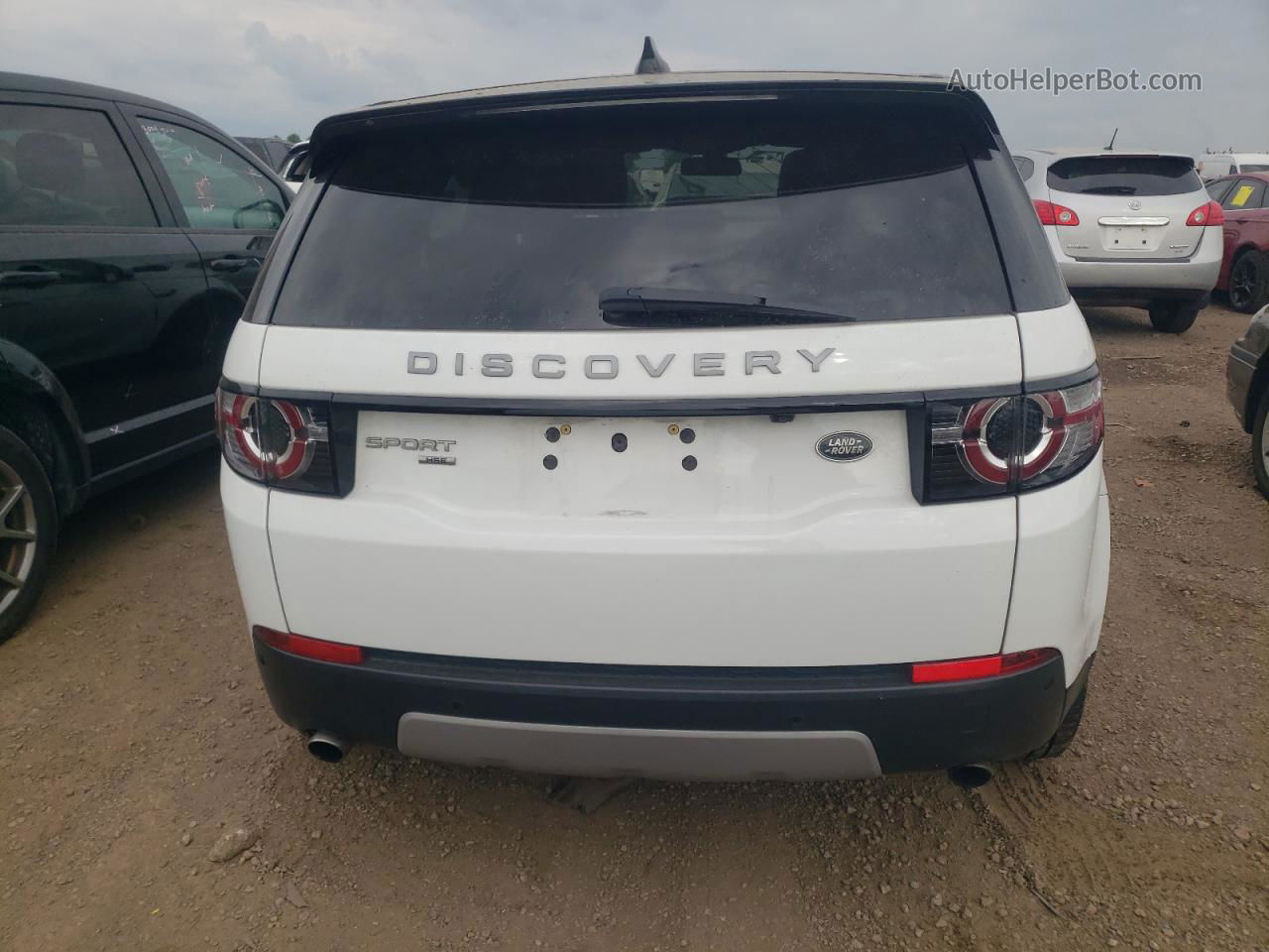 2019 Land Rover Discovery Sport Hse Белый vin: SALCR2FX3KH786022