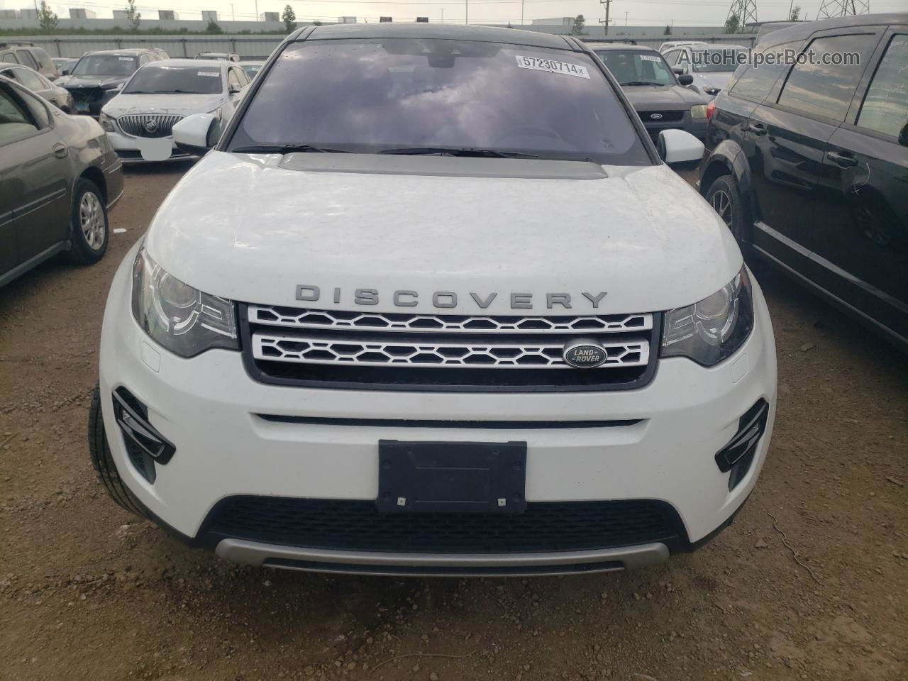 2019 Land Rover Discovery Sport Hse White vin: SALCR2FX3KH786022