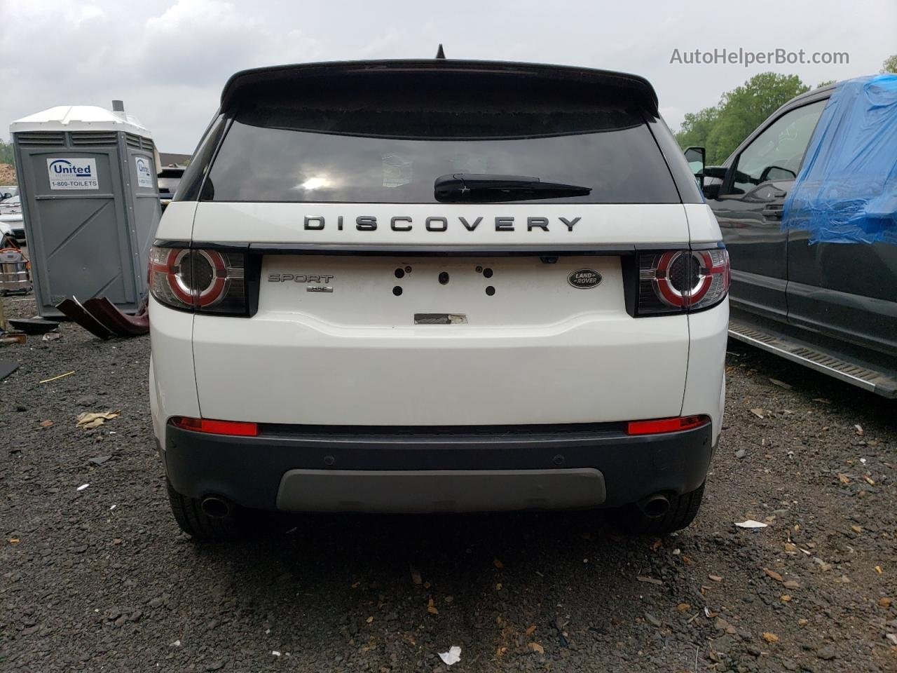 2019 Land Rover Discovery Sport Hse Белый vin: SALCR2FX3KH793584
