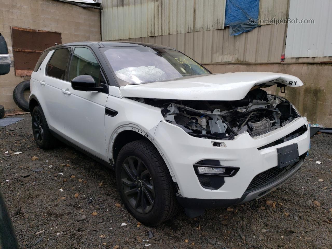 2019 Land Rover Discovery Sport Hse Белый vin: SALCR2FX3KH793584