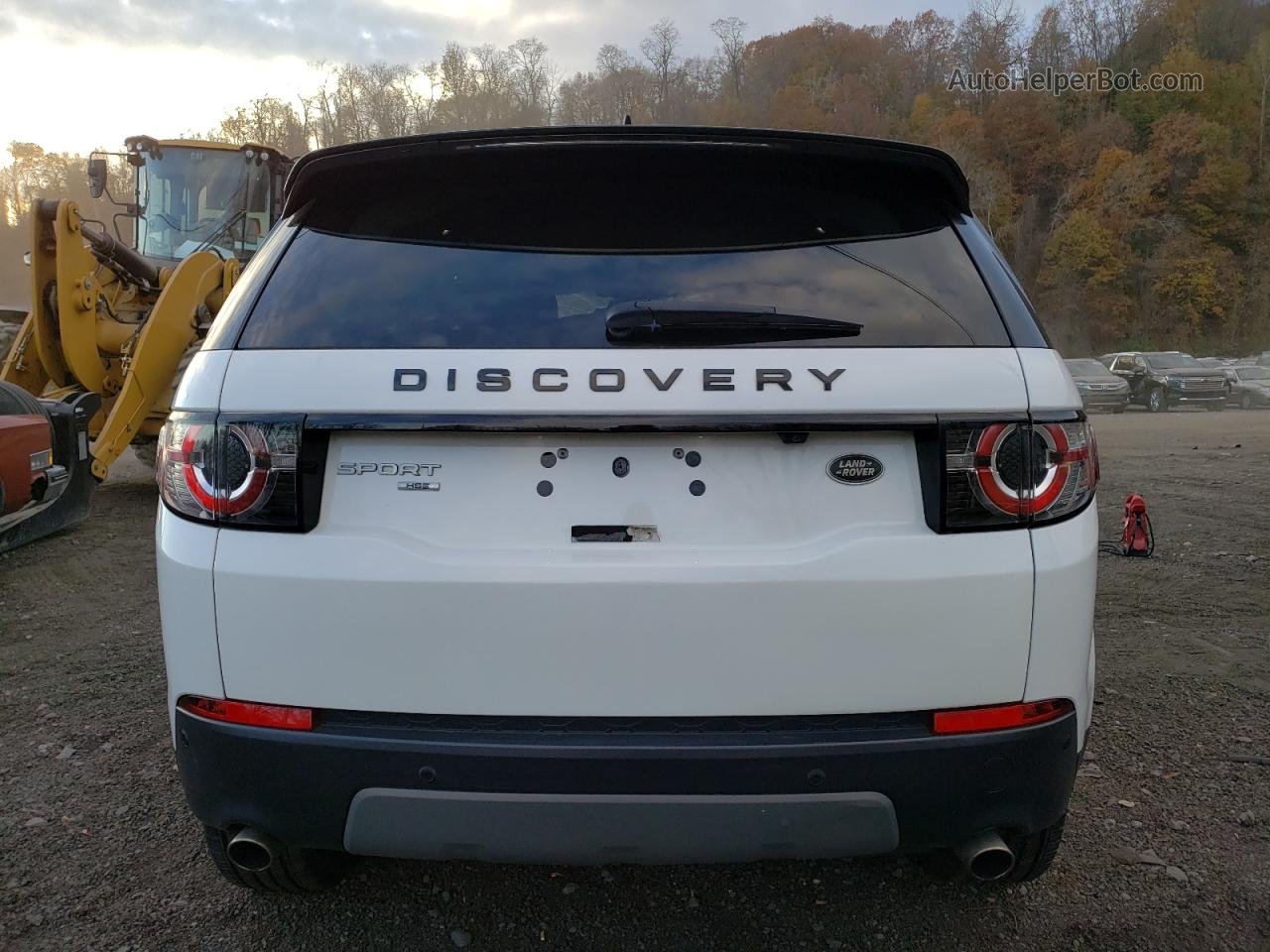 2019 Land Rover Discovery Sport Hse White vin: SALCR2FX3KH793584