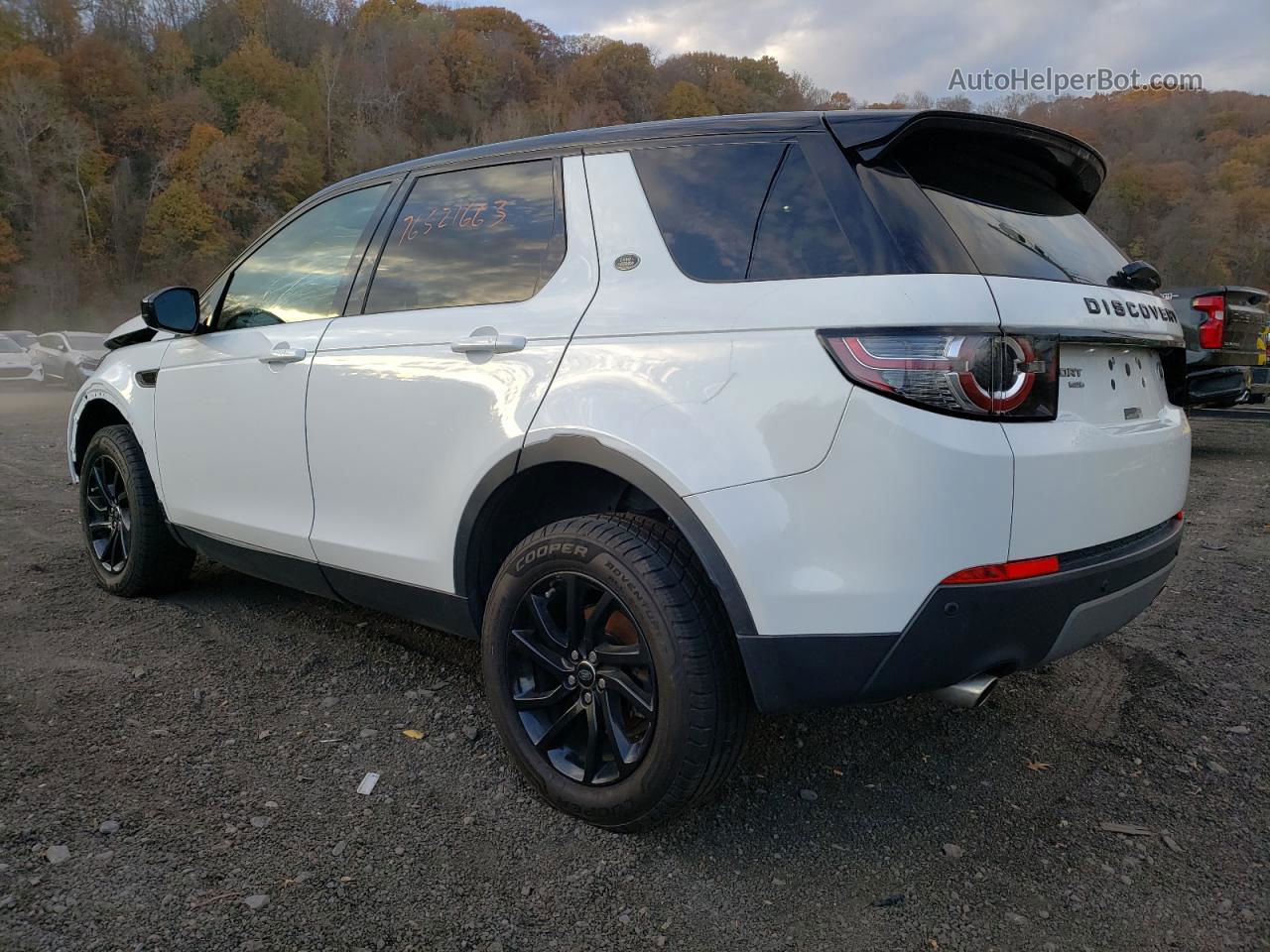 2019 Land Rover Discovery Sport Hse White vin: SALCR2FX3KH793584