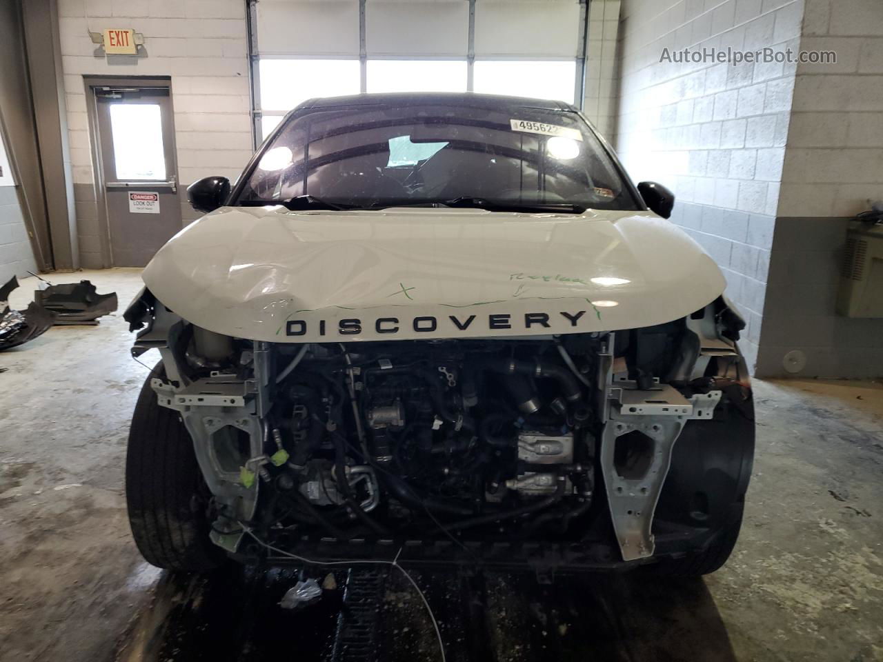 2019 Land Rover Discovery Sport Hse White vin: SALCR2FX3KH804549