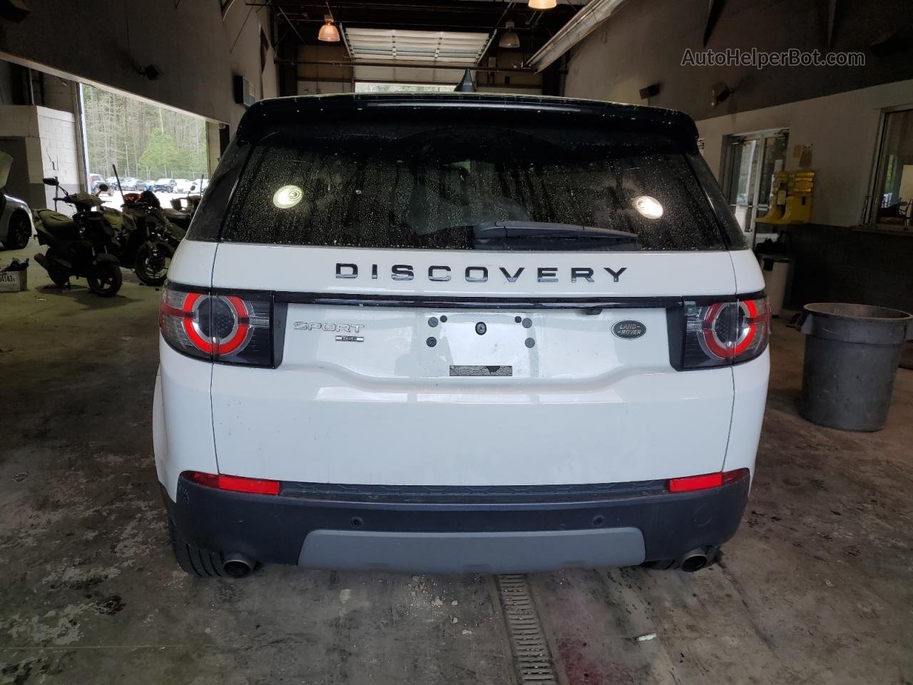 2019 Land Rover Discovery Sport Hse White vin: SALCR2FX3KH804549