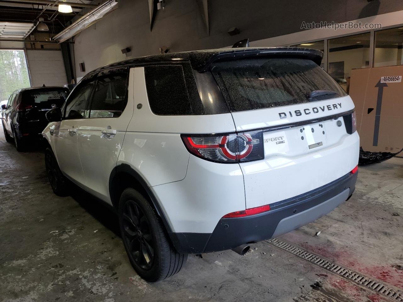 2019 Land Rover Discovery Sport Hse Белый vin: SALCR2FX3KH804549