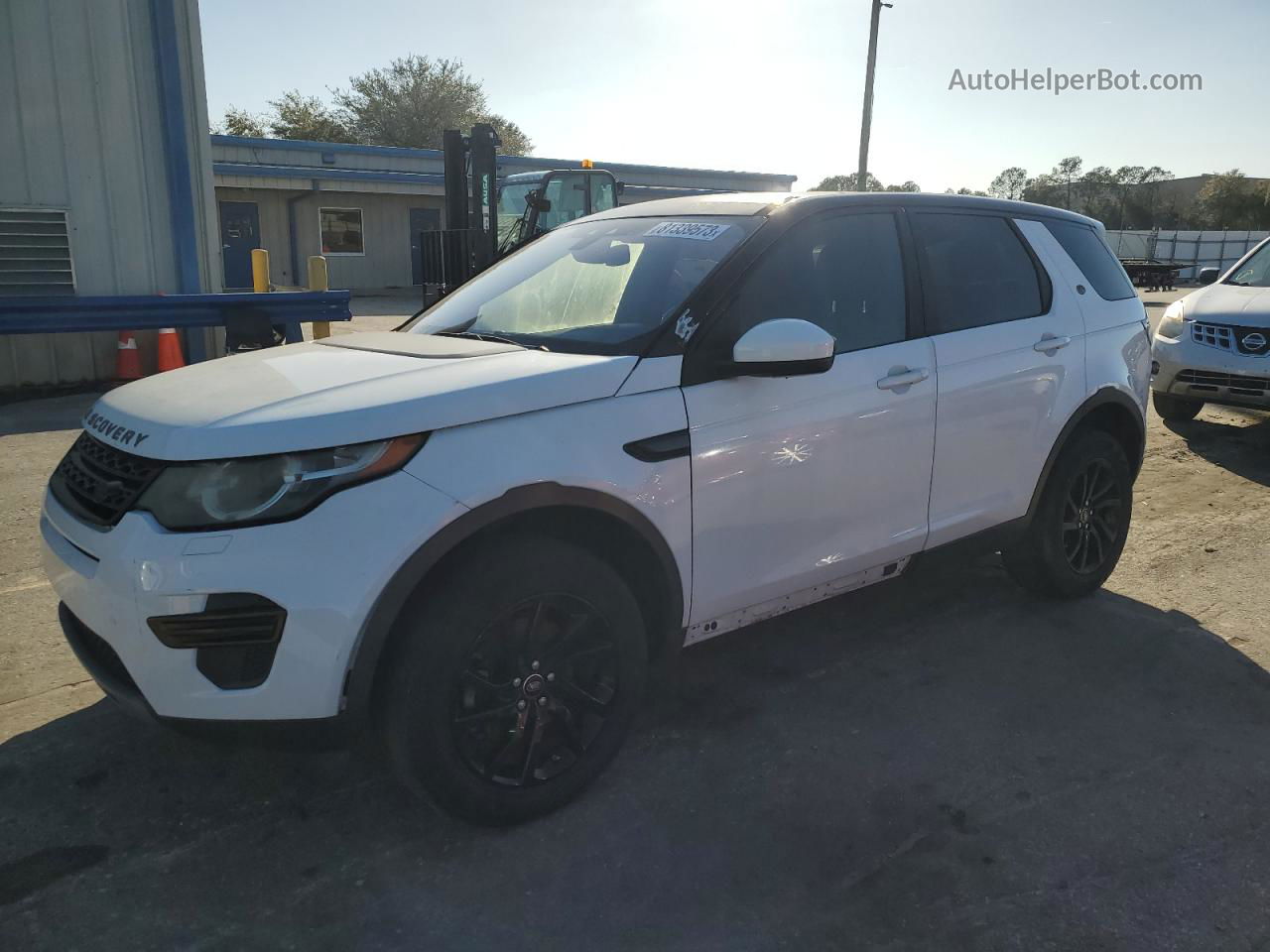 2019 Land Rover Discovery Sport Hse White vin: SALCR2FX3KH810691