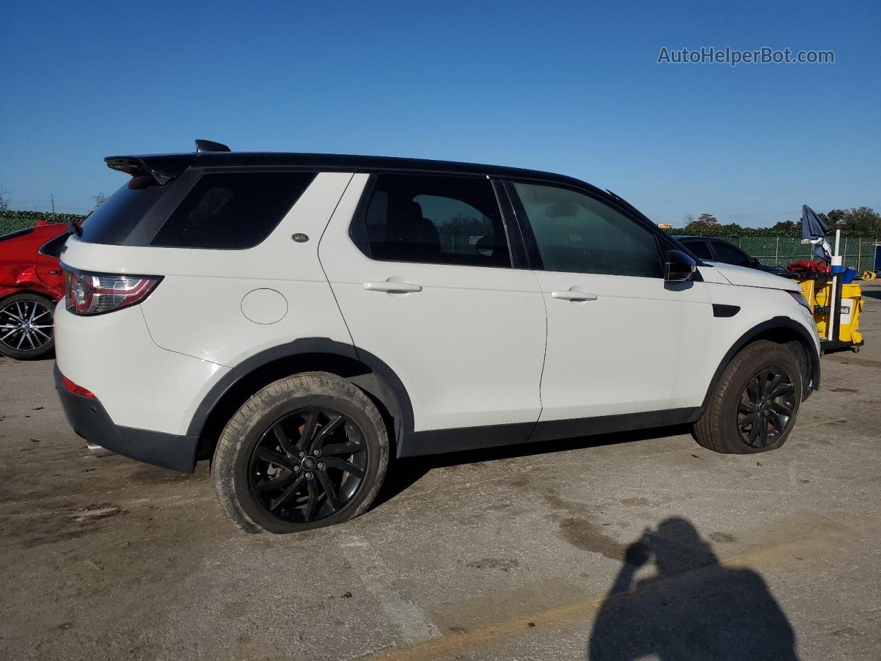 2019 Land Rover Discovery Sport Hse White vin: SALCR2FX3KH810691