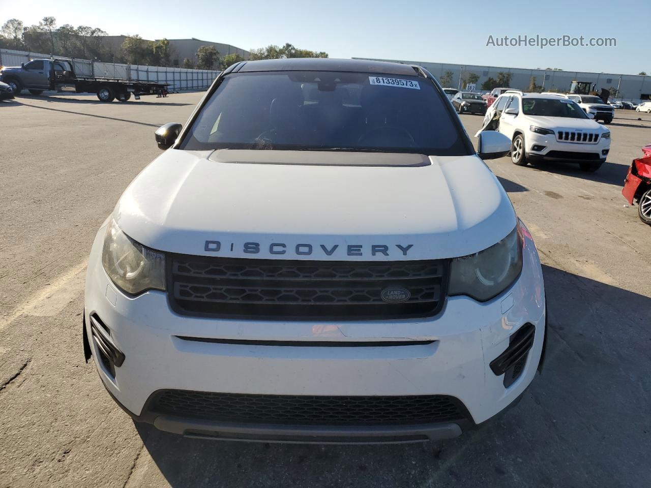 2019 Land Rover Discovery Sport Hse White vin: SALCR2FX3KH810691