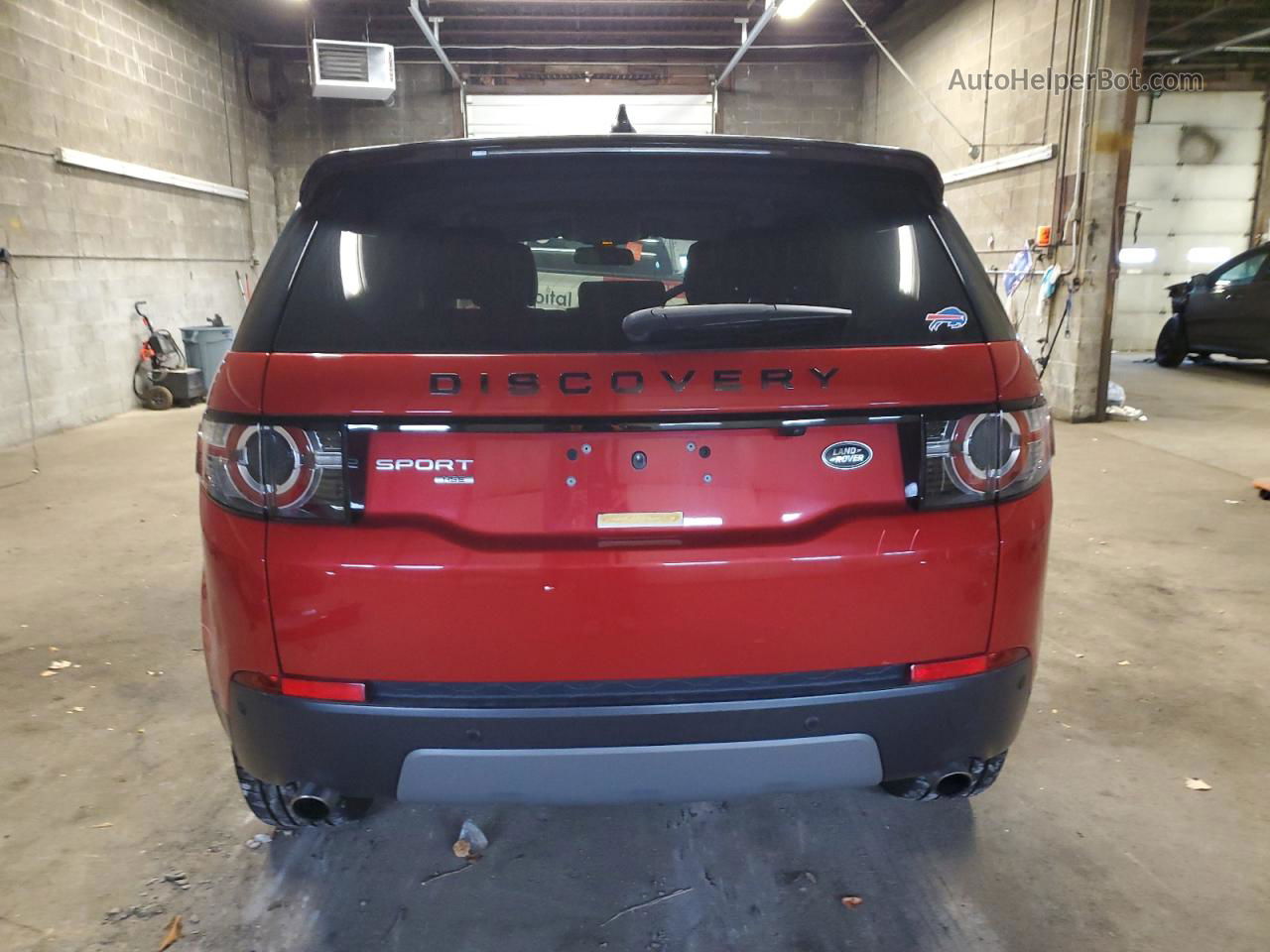 2019 Land Rover Discovery Sport Hse Red vin: SALCR2FX3KH830049