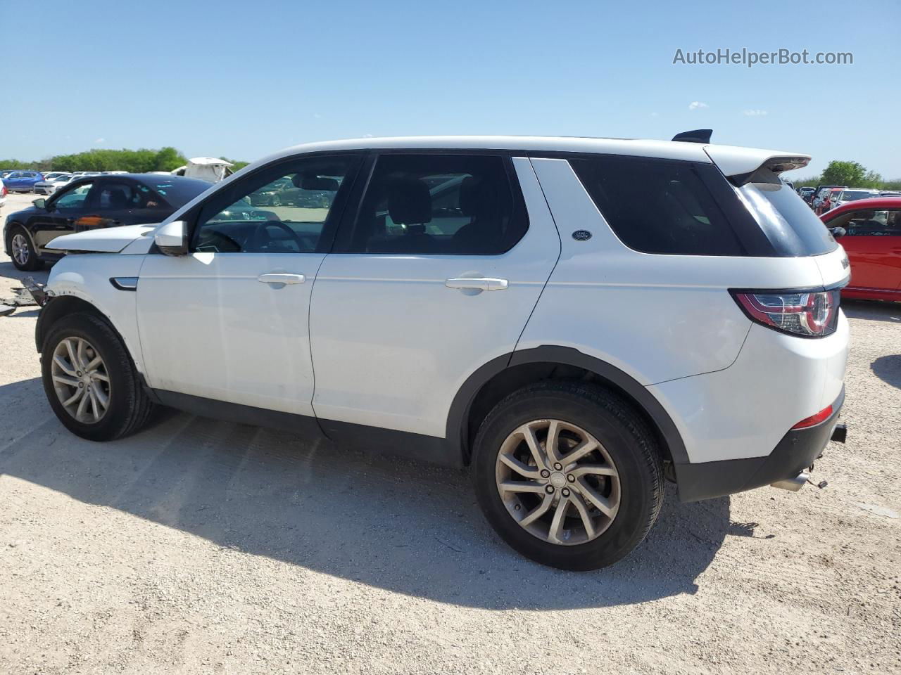 2019 Land Rover Discovery Sport Hse White vin: SALCR2FX4KH790502