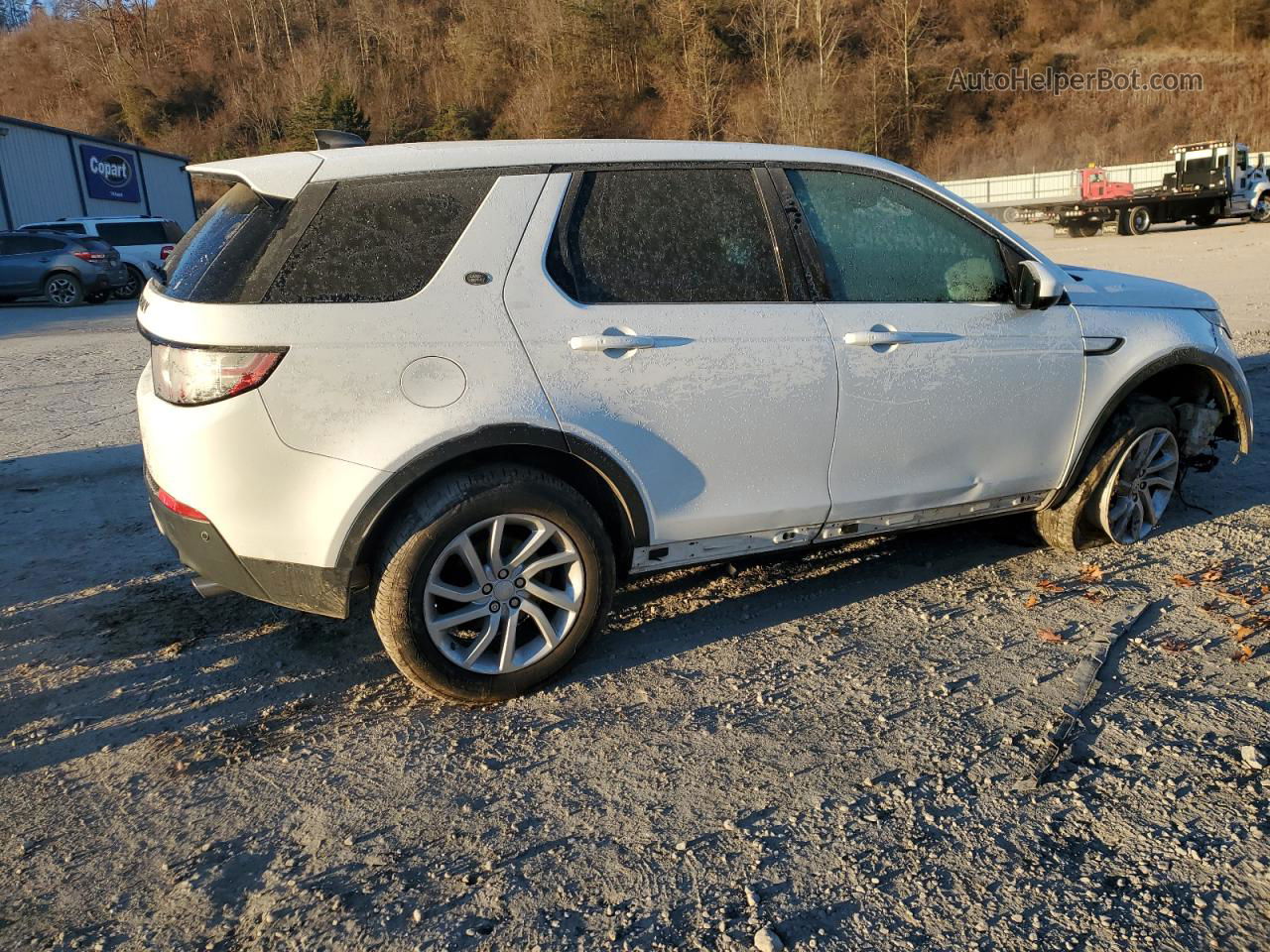 2019 Land Rover Discovery Sport Hse White vin: SALCR2FX4KH798986