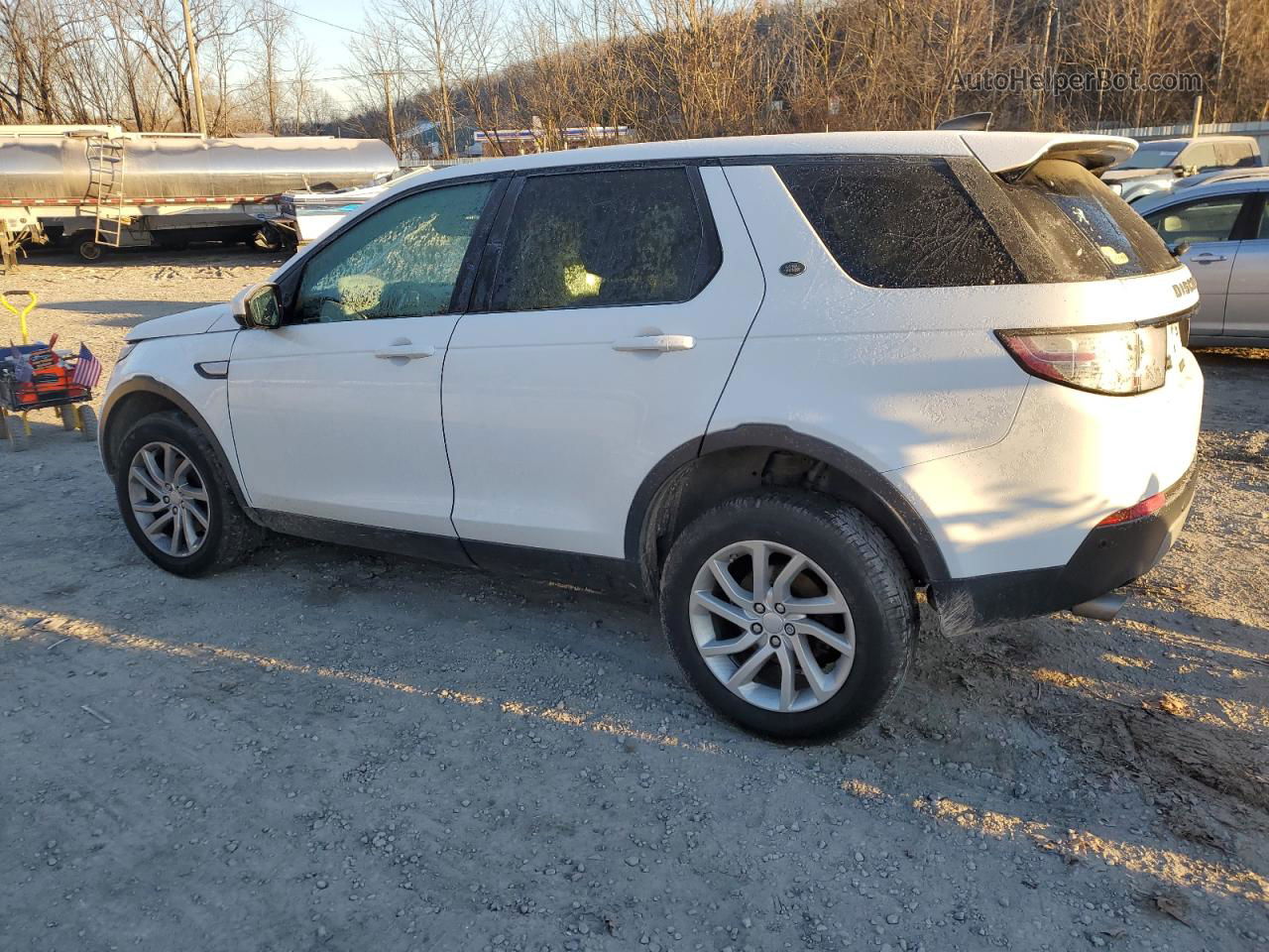 2019 Land Rover Discovery Sport Hse White vin: SALCR2FX4KH798986