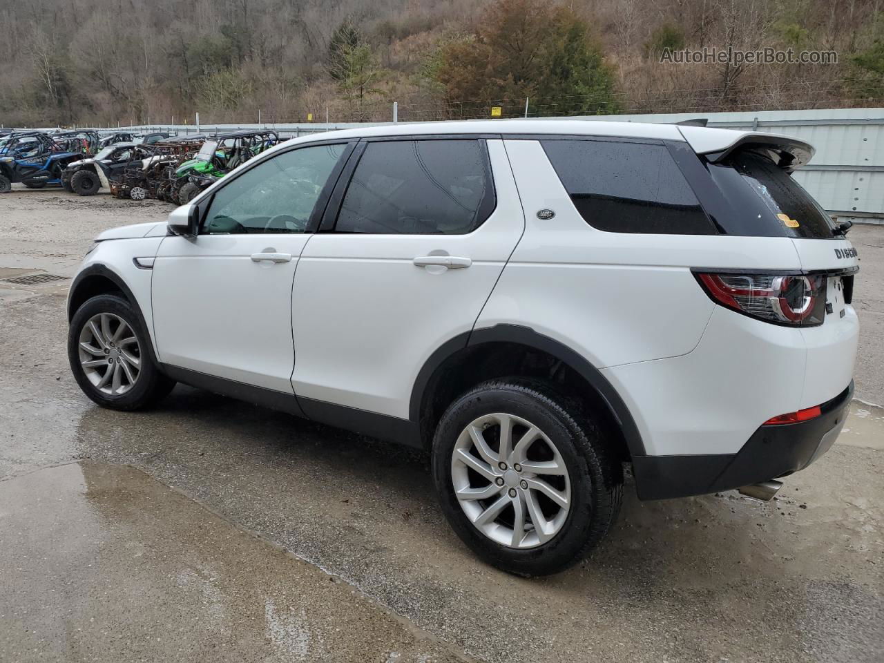 2019 Land Rover Discovery Sport Hse White vin: SALCR2FX4KH798986