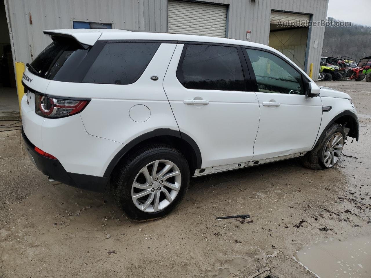 2019 Land Rover Discovery Sport Hse Белый vin: SALCR2FX4KH798986