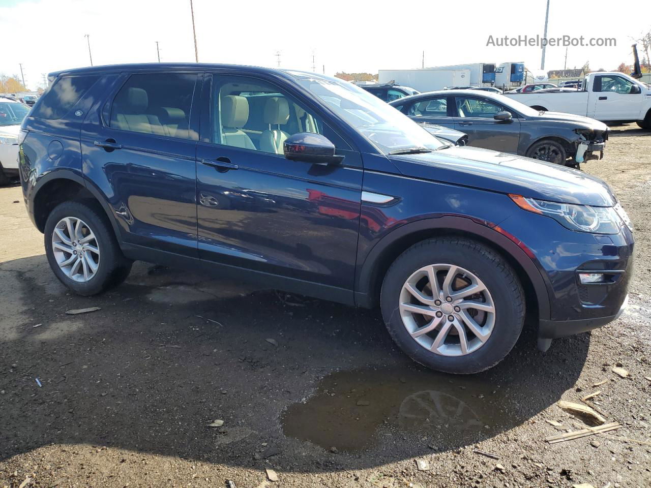 2019 Land Rover Discovery Sport Hse Blue vin: SALCR2FX4KH802258