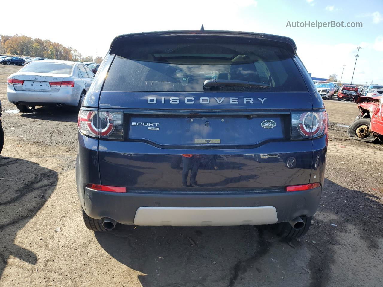 2019 Land Rover Discovery Sport Hse Blue vin: SALCR2FX4KH802258